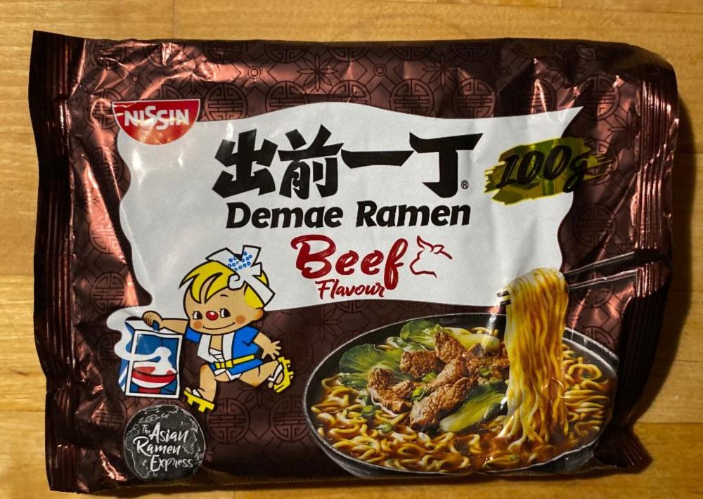 Fotografie - Demae Ramen Beef Nissin