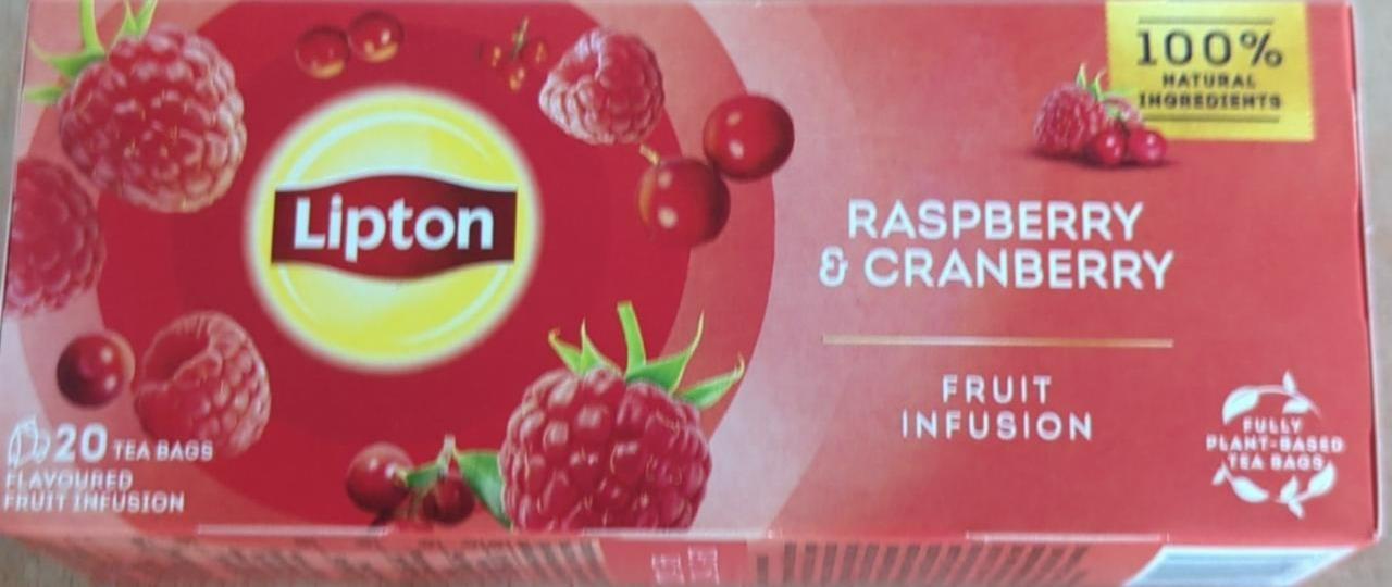 Fotografie - Čaj Lipton Raspberry & Cranberry