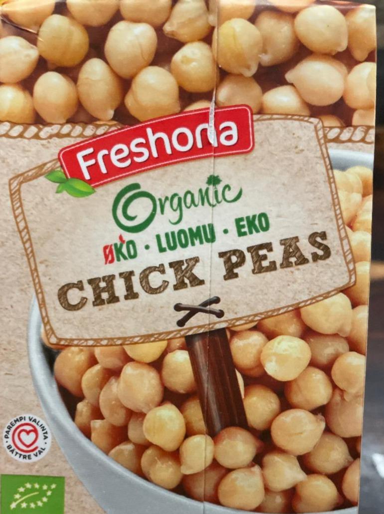 Fotografie - Organic Chick peas Freshona