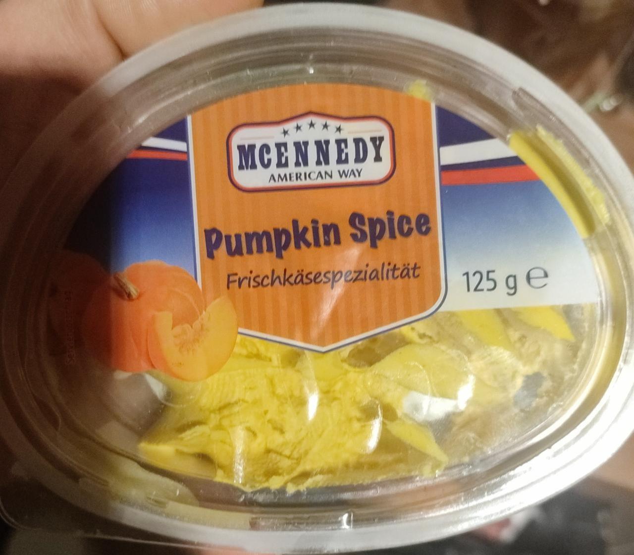 Fotografie - Frischkäse Pumpkin Spice McEnnedy American Way