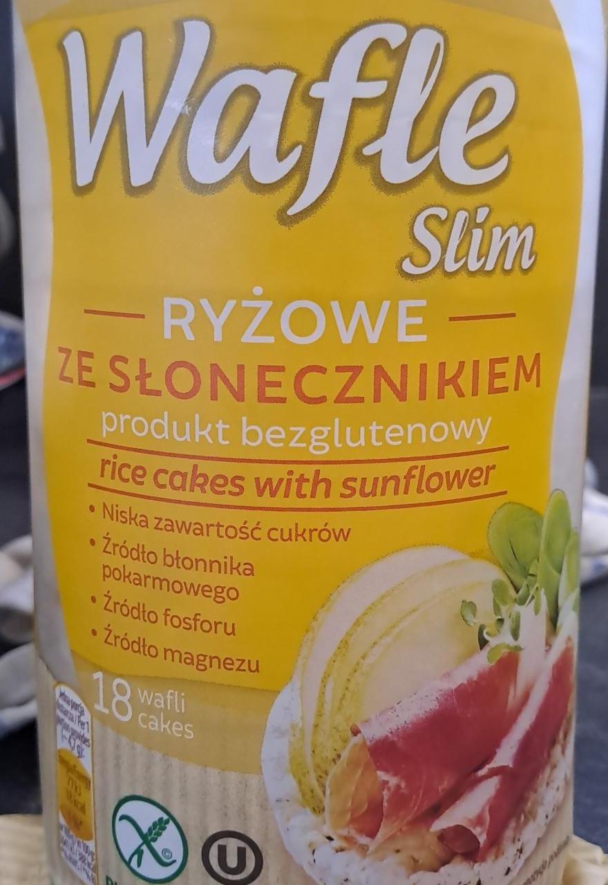 Fotografie - Wafle Slim ryżowe ze słonecznikiem Kupiec