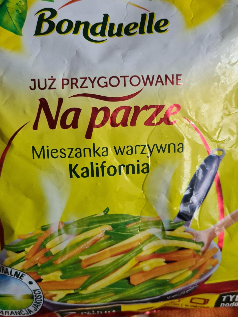 Fotografie - Już przygotowane Na parze Mieszanka warzywna Kalifornia Bonduelle