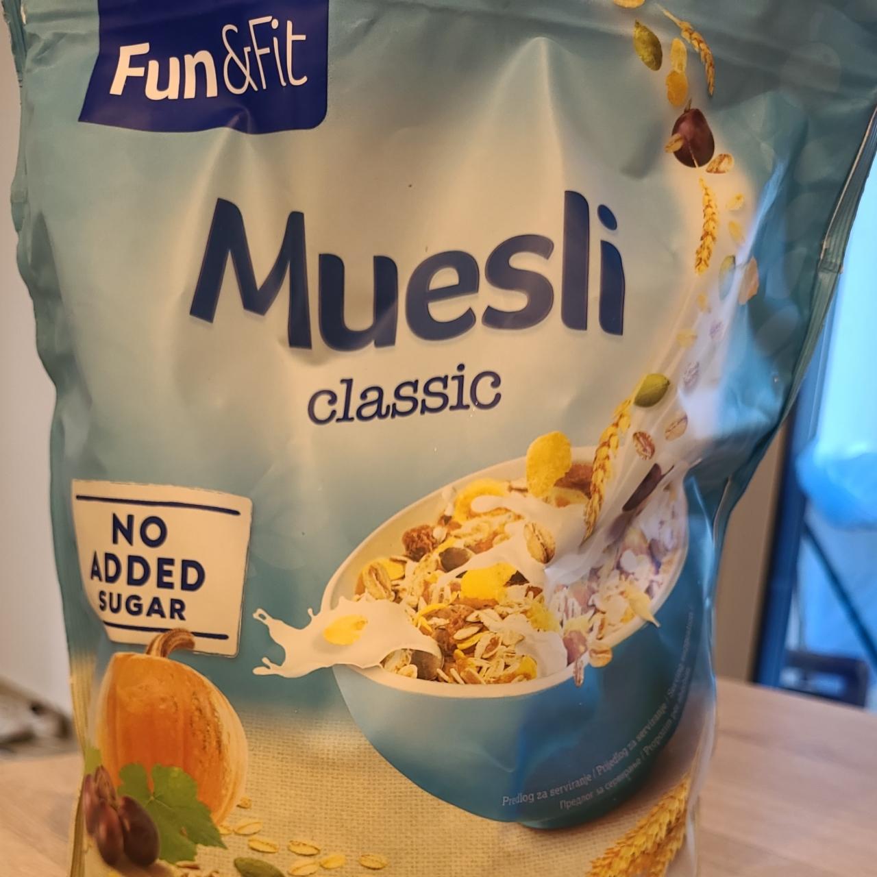 Fotografie - Muesli classic Fun&Fit