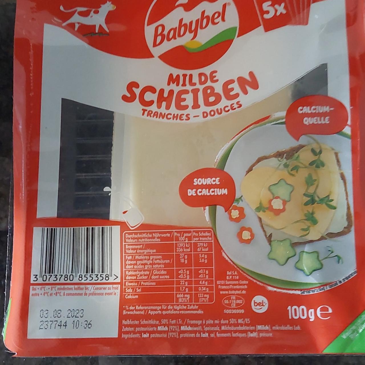 Fotografie - Milde Scheiben Babybel