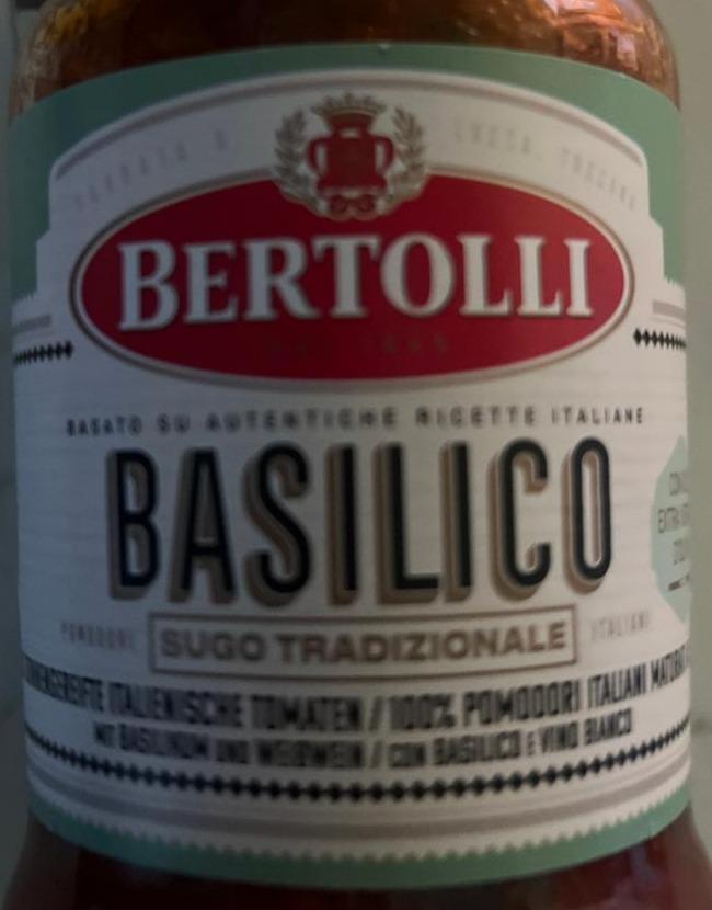 Fotografie - Basilico Sugo Tradizionale Bertolli