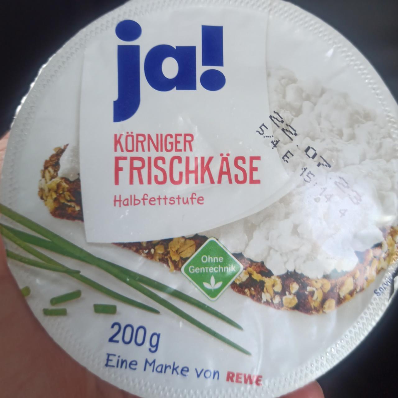 Fotografie - Körniger Frischkäse Halbfettstufe Ja!