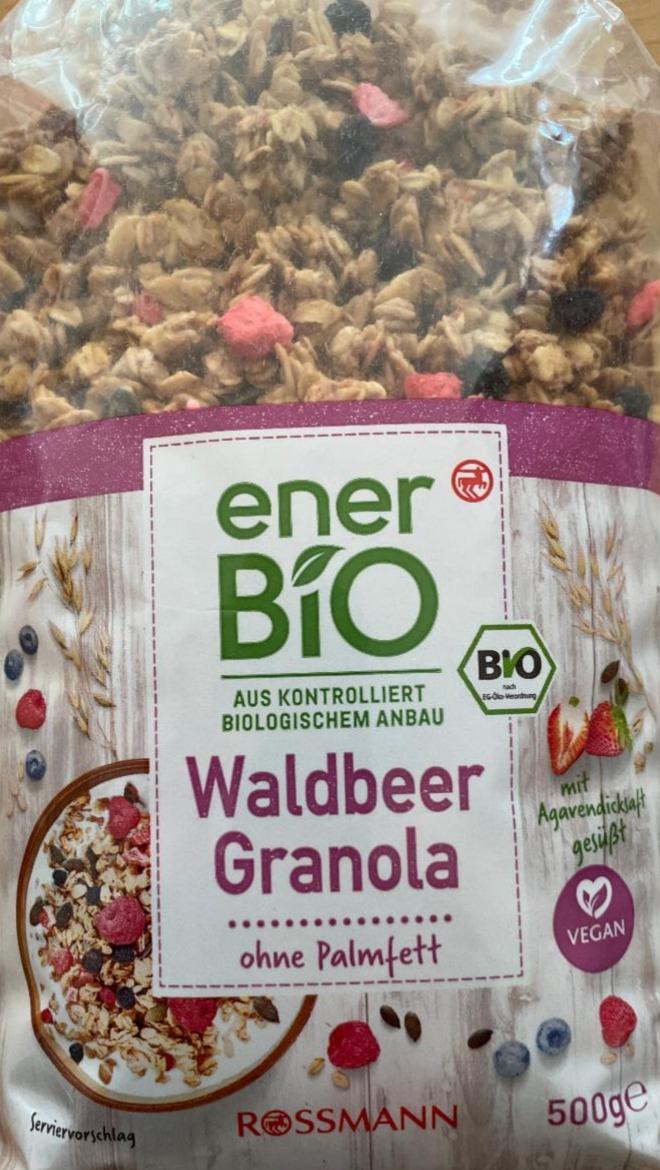 Fotografie - Granola s lesním ovocem enerBiO