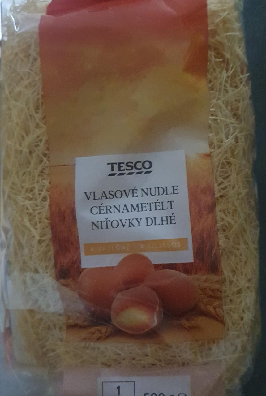 Fotografie - Vlasové nudle Tesco