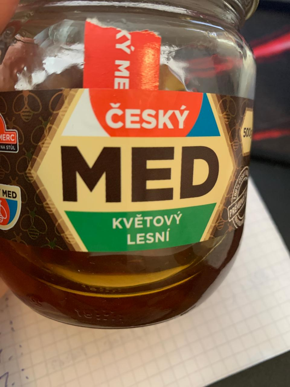 Fotografie - Český med květový lesní Medokomer