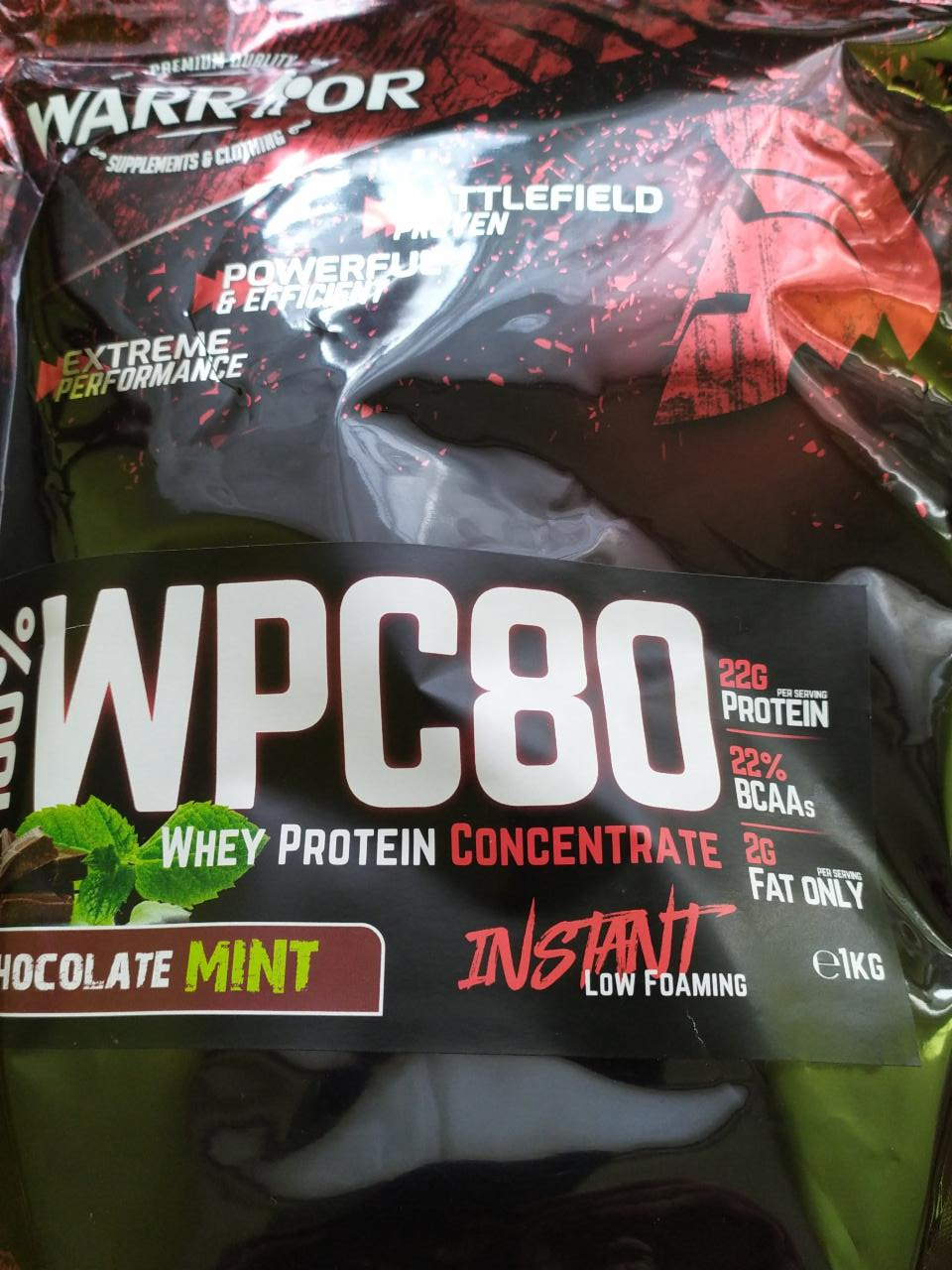 Fotografie - 100% WPC 80 Whey Chocolate Mint