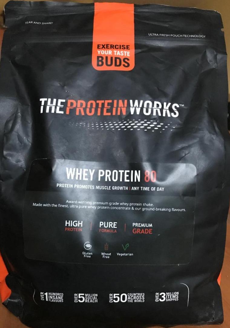 Fotografie - Whey Protein 80 Caramel Macchiato The Protein Works