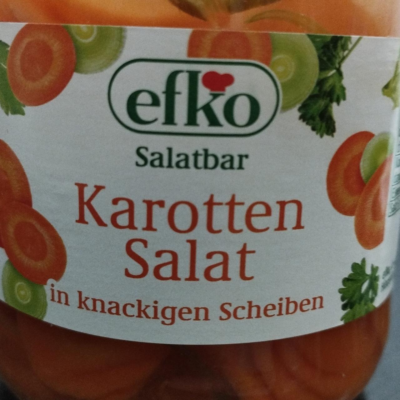 Fotografie - Karotten Salat Efko