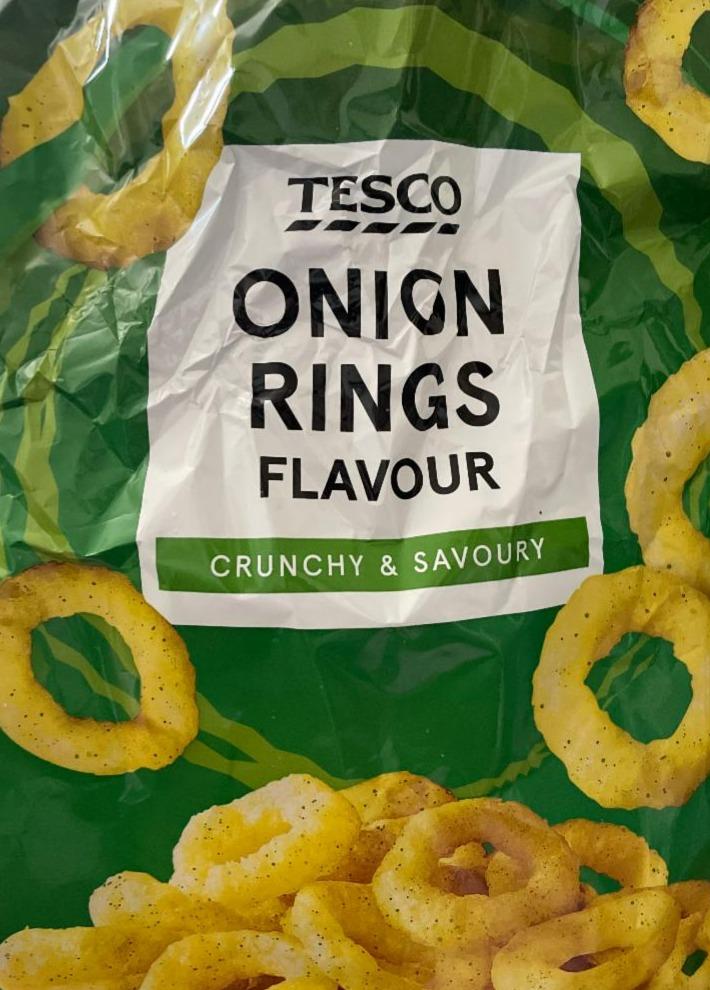 Fotografie - Onion rings flavour Tesco