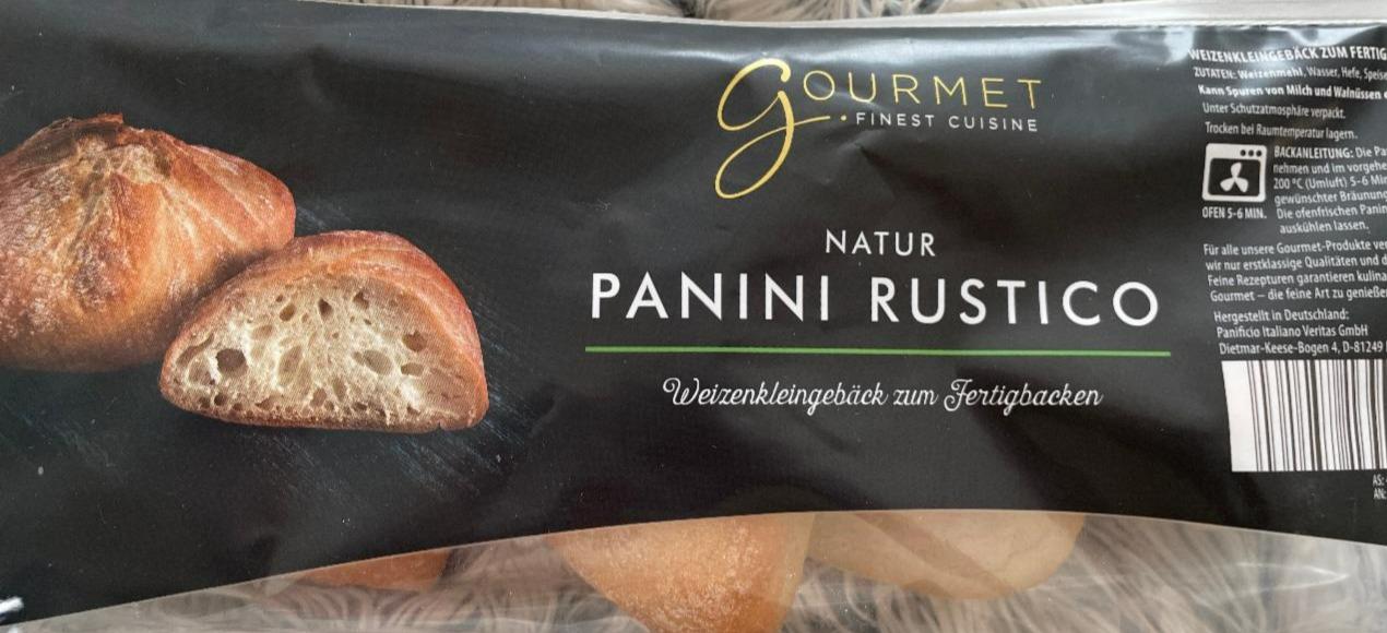 Fotografie - GOURMET Finest cuisine NATUR PANINI RUSTICO