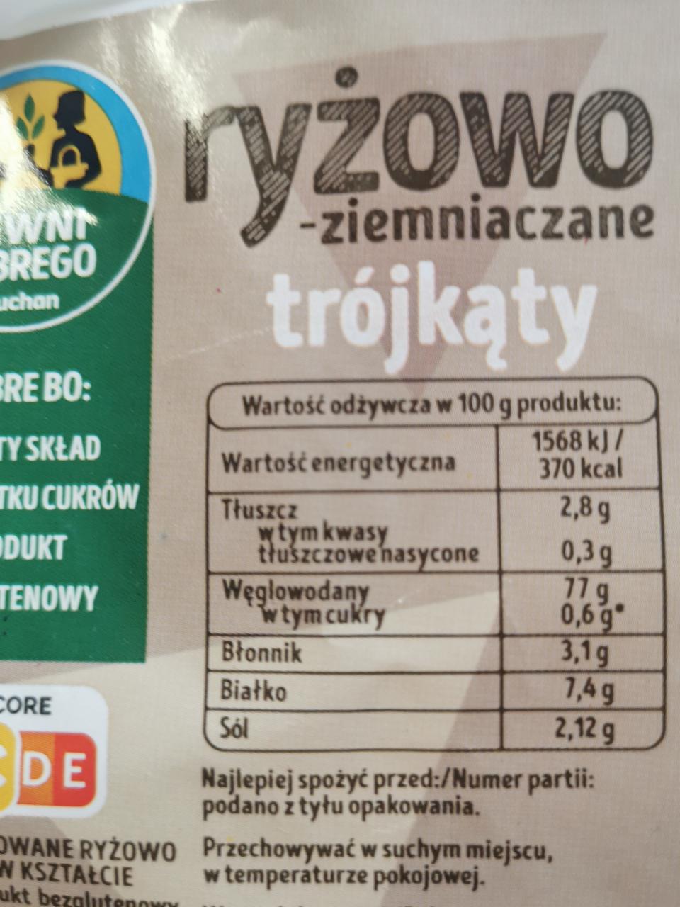 Fotografie - Ryzowo-ziemniaczane trójkaty