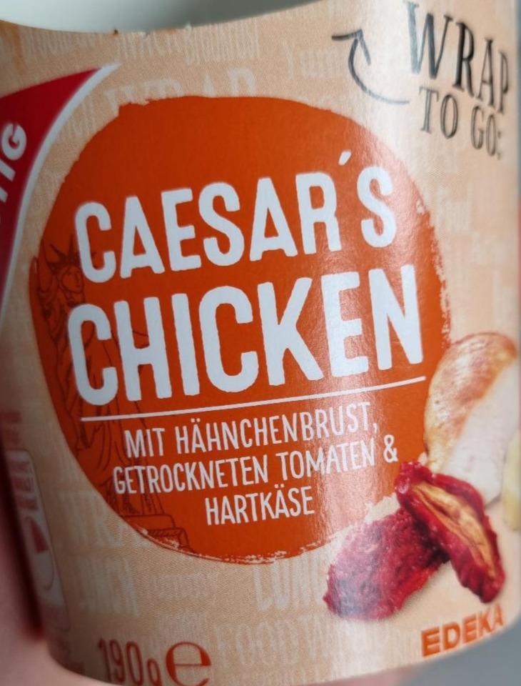 Fotografie - ceasar's chicken tortilla