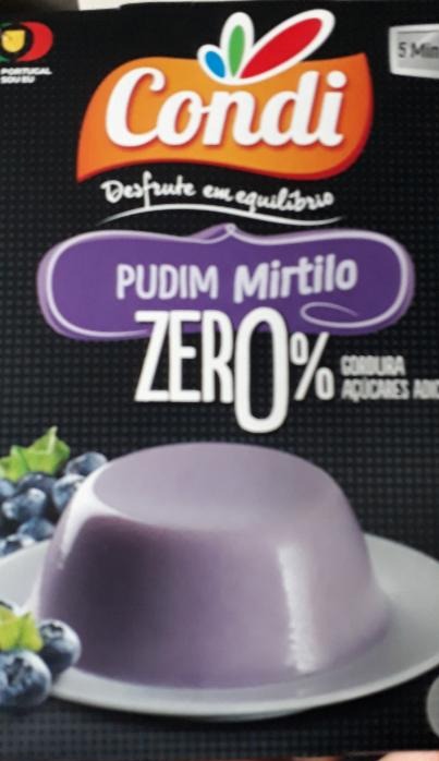 Fotografie - Pudim Mirtilho Zero 0% Condi