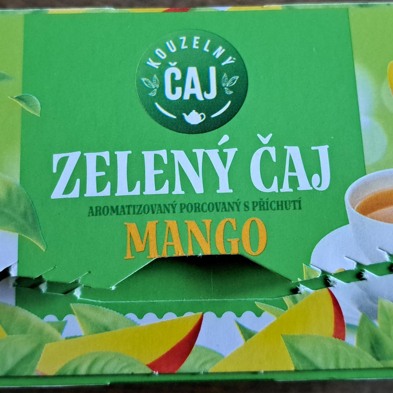 Fotografie - Zelený čaj mango Kouzelný čaj