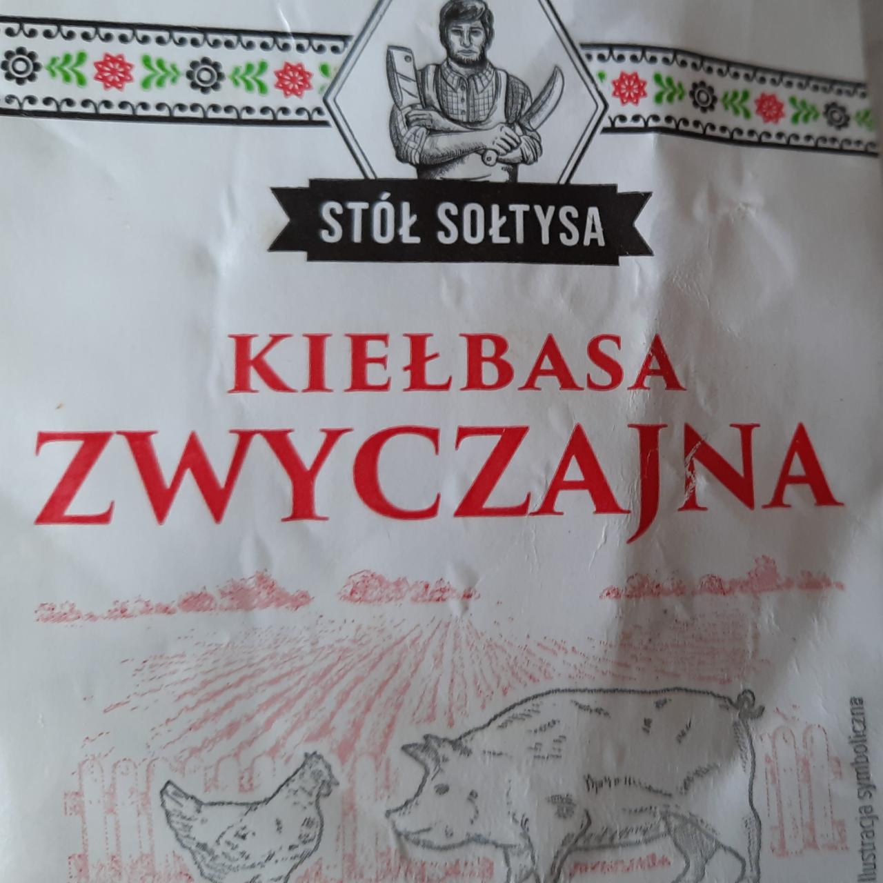 Fotografie - Kielbasa Zwyczajna Stól soltysa