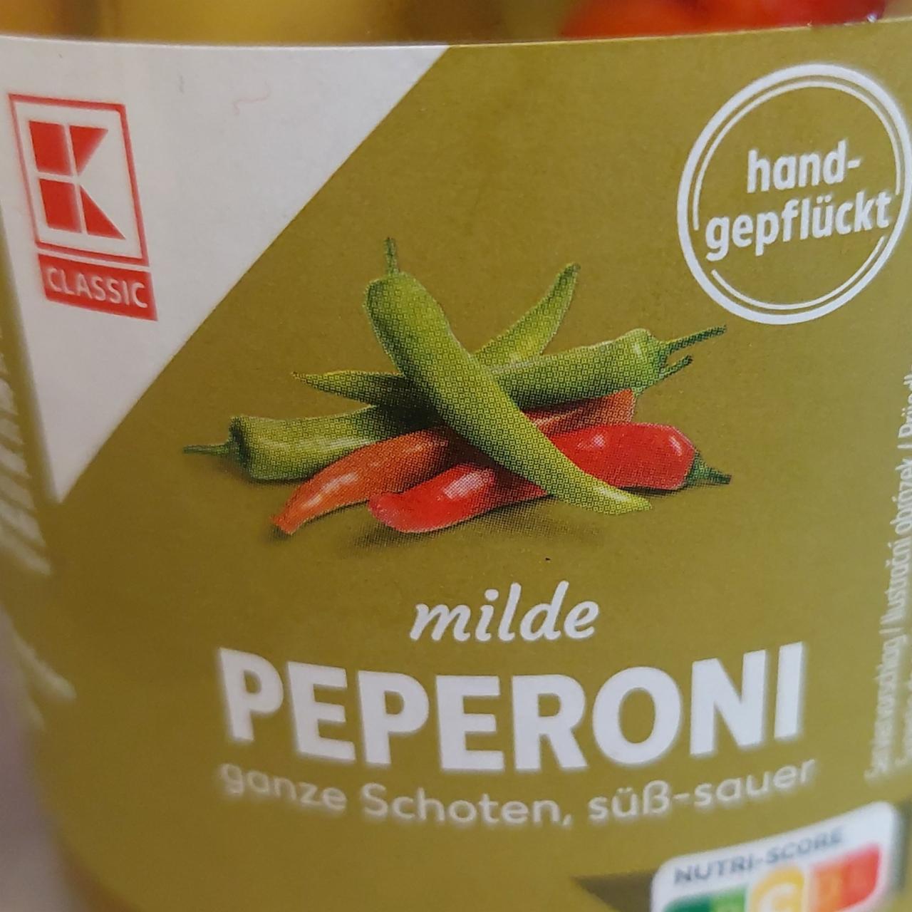 Fotografie - Peperoni mild K-Classic