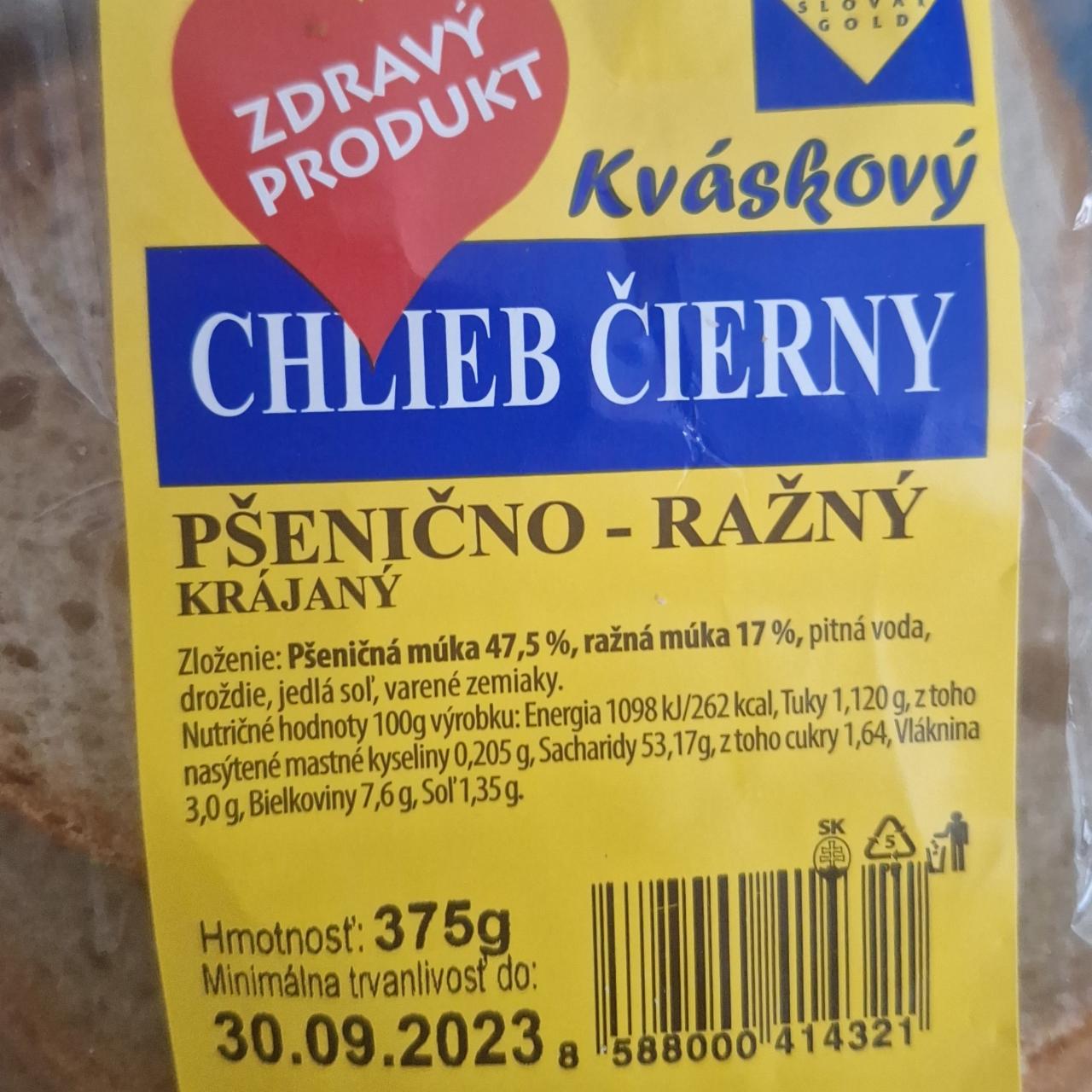 Fotografie - Kváskový Chlieb Čierny Pšenično-ražný Oremus