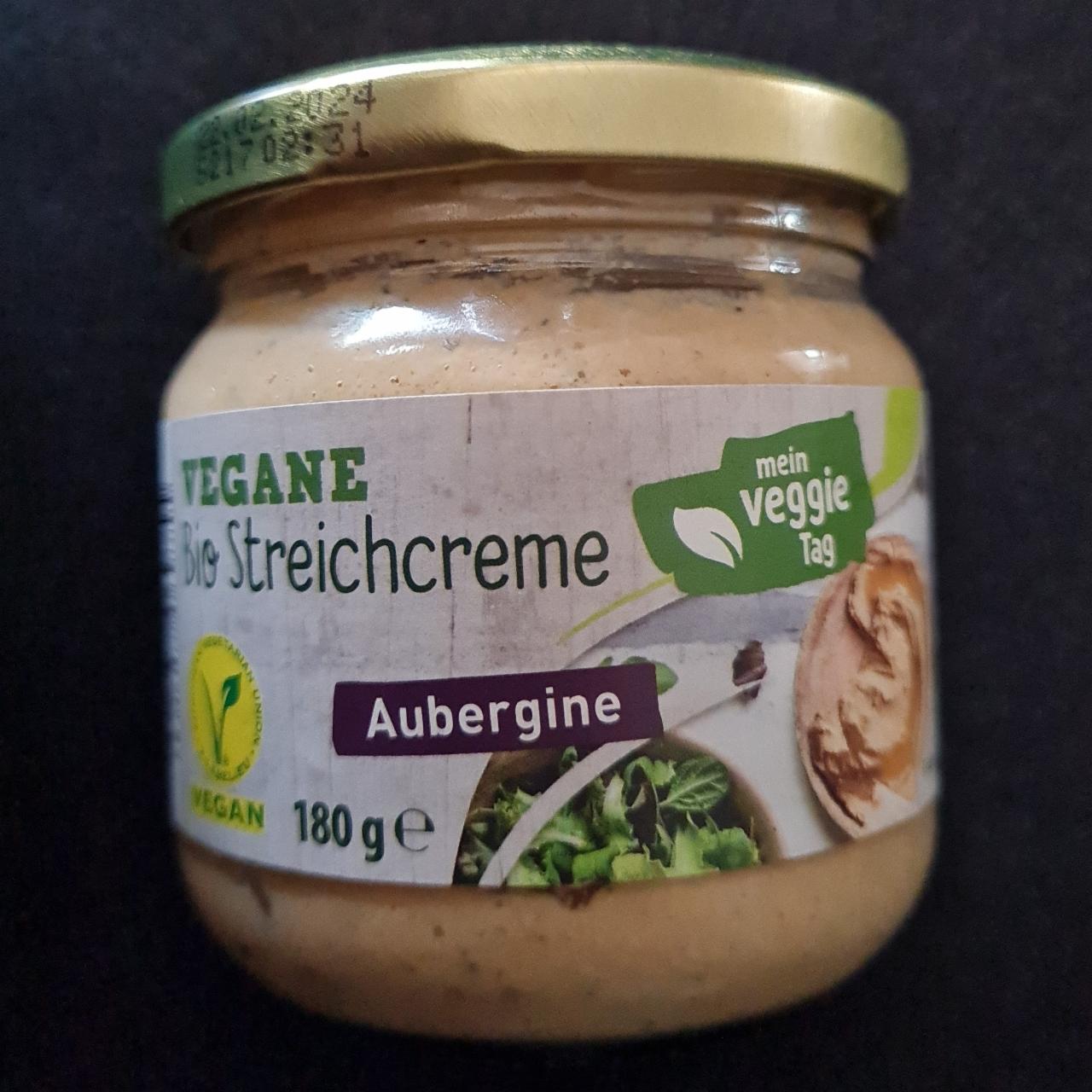 Fotografie - Vegane Bio Streichcreme Aubergine Mein Veggie Tag