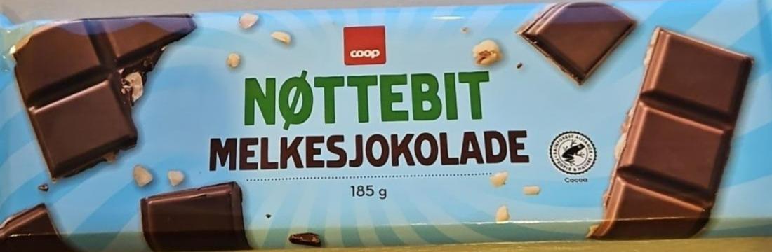 Fotografie - Nøttebit melkesjokolade Coop