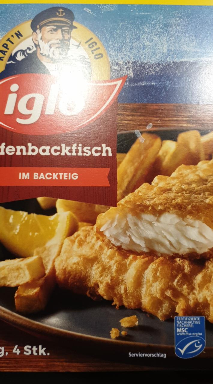 Fotografie - Ofenbackfisch im Backteig Iglo