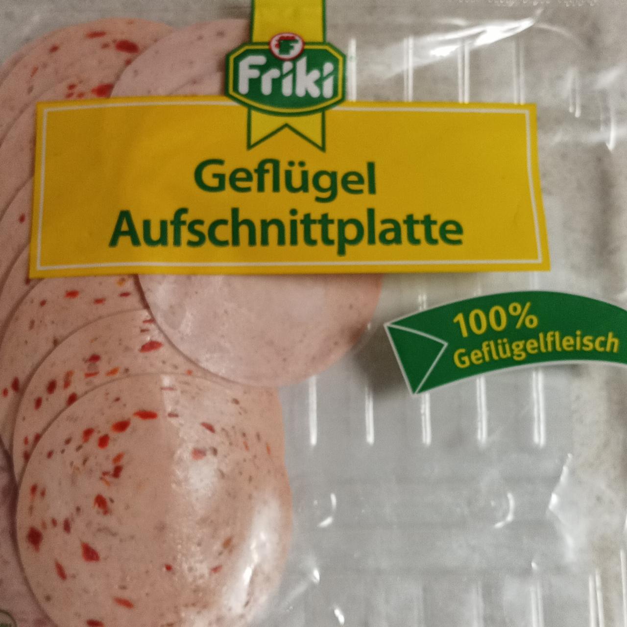 Fotografie - Geflügel Aufschnittplatte Friki