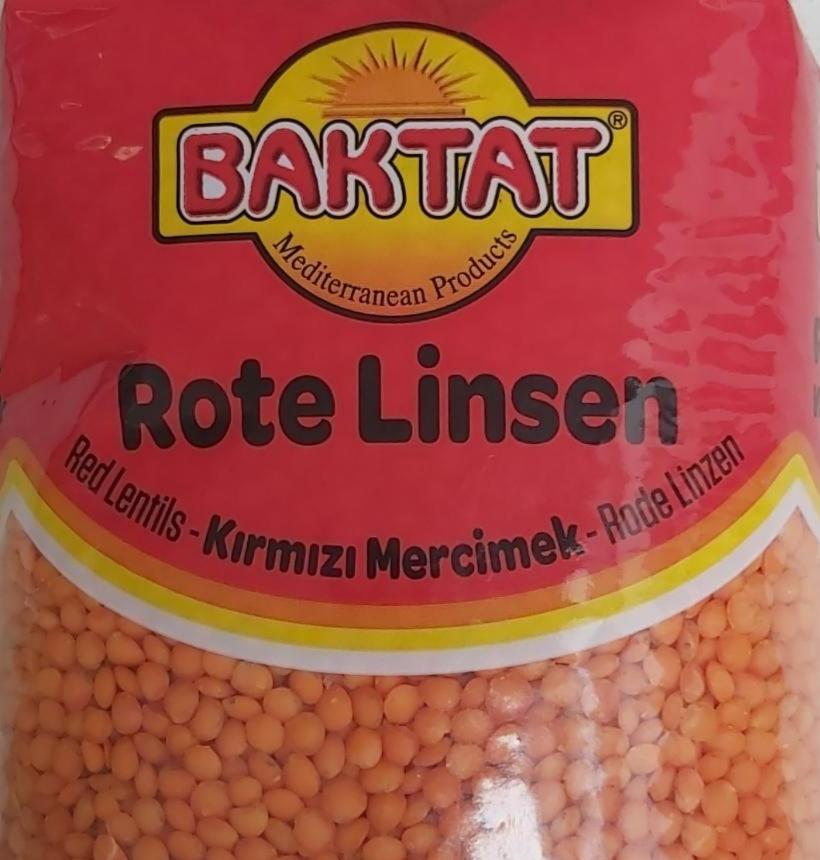 Fotografie - Rote linsen Baktat