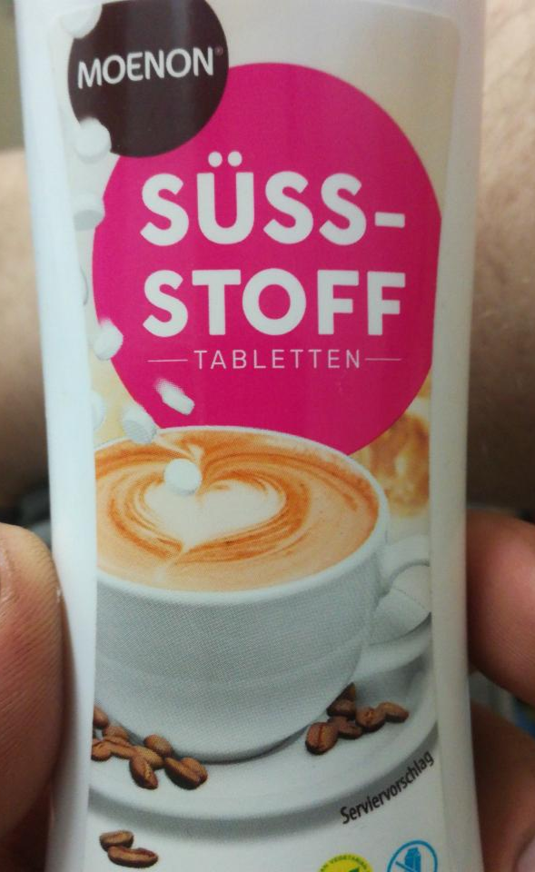 Fotografie - Süss-Stoff tabletten - Moenon