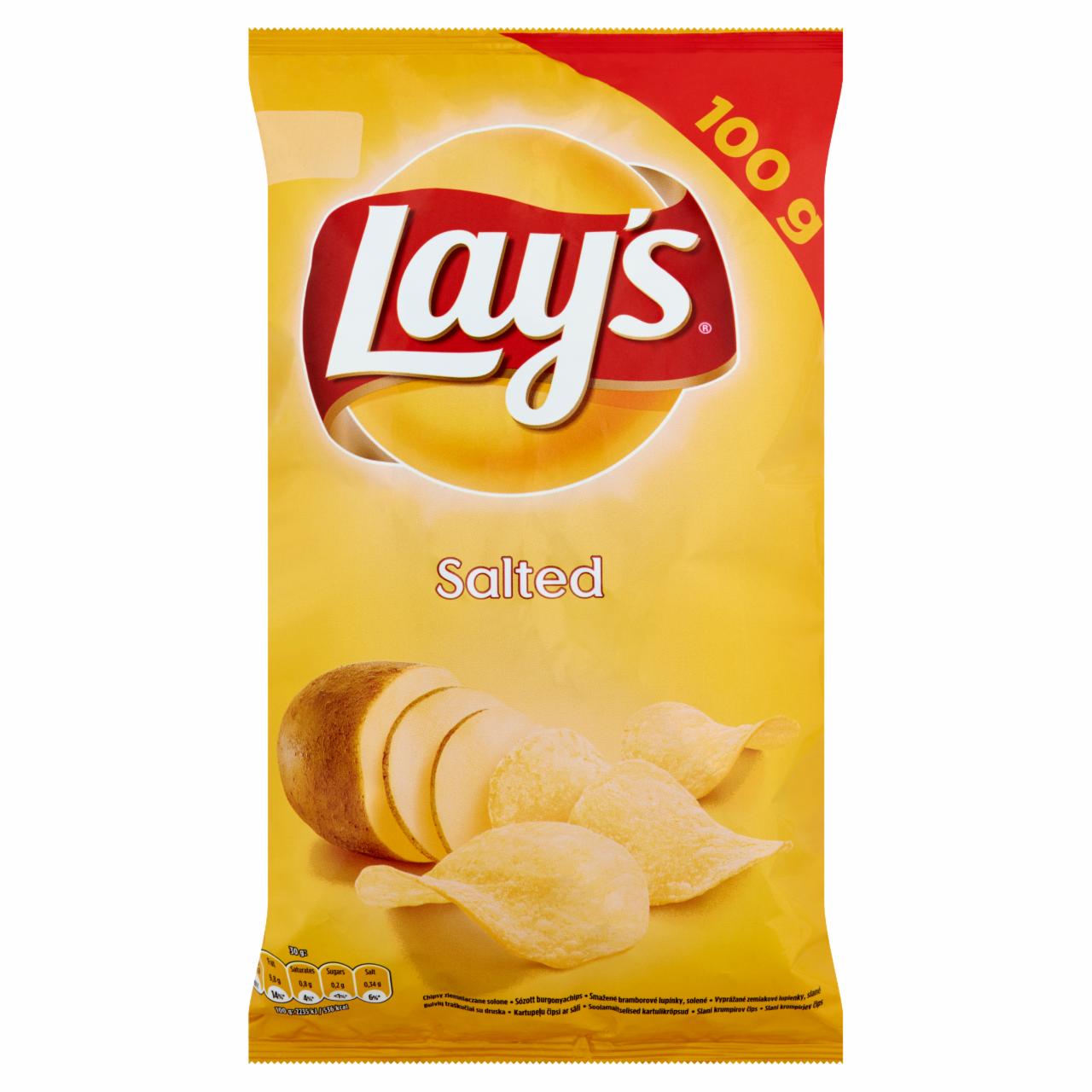 Fotografie - Salted (brambůrky solené) Lay's