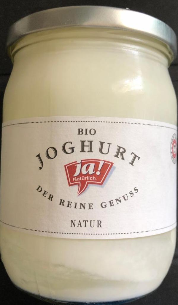 Fotografie - Bio joghurt Natur Ja! Natürlich.