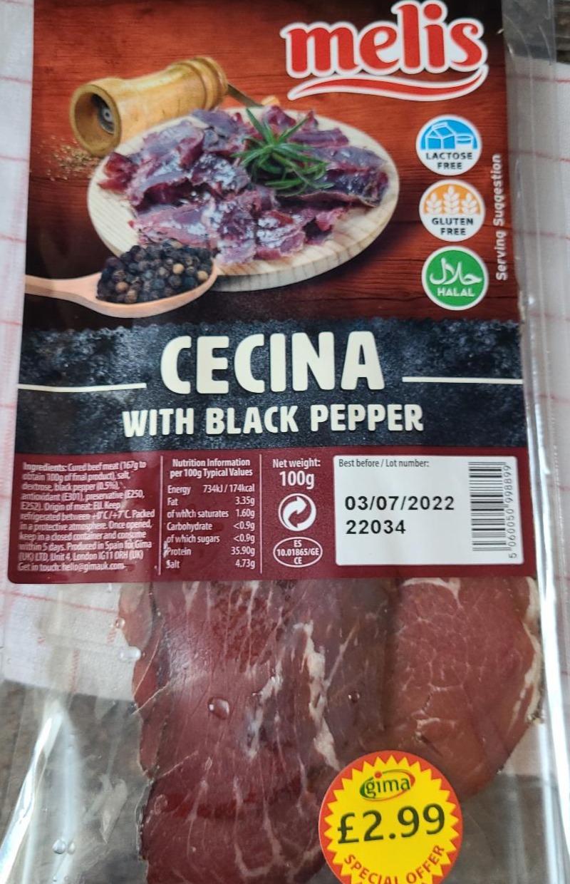 Fotografie - Cecina with Black Pepper Melis