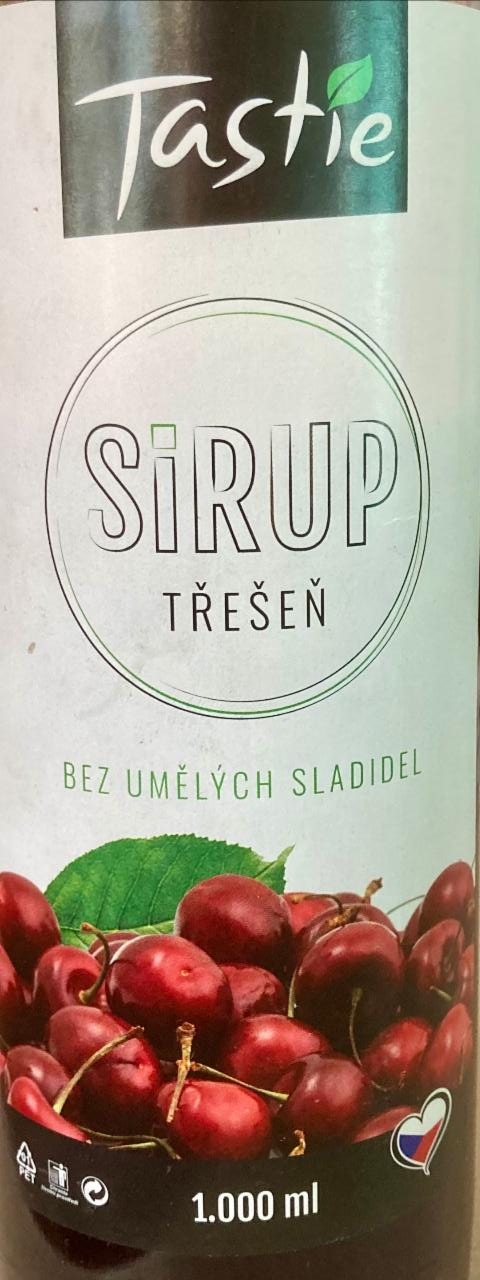 Fotografie - Sirup třešeň Tastie