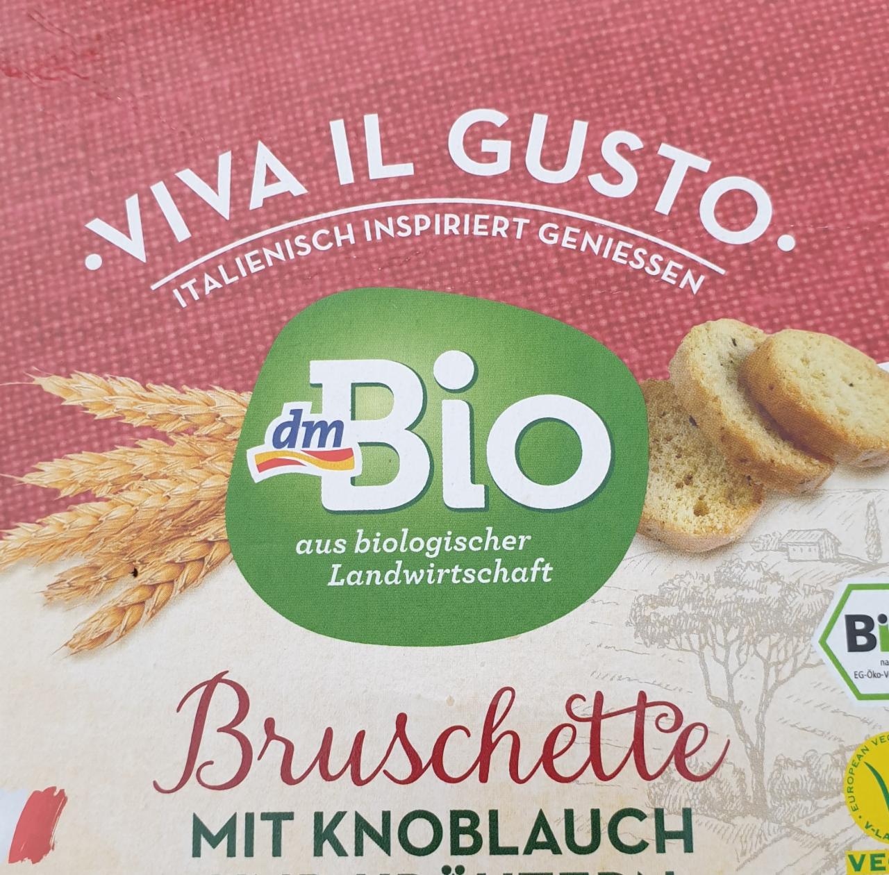 Fotografie - Viva il Gusto Bruschette mit knoblauch dmBio