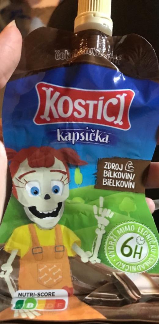 Fotografie - Kostíci kapsička čokoládová příchuť Danone