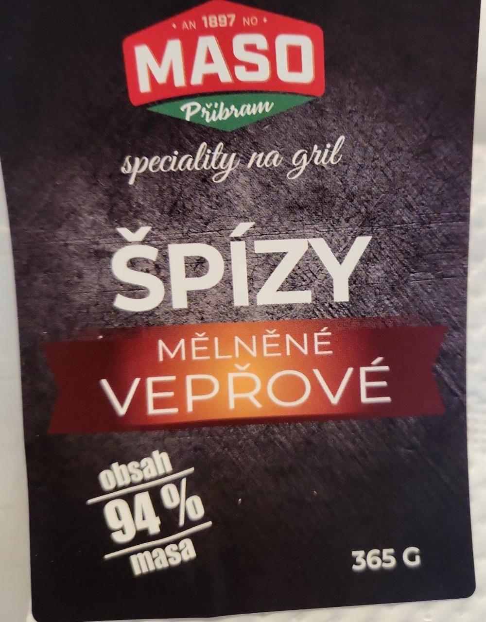 Fotografie - Špízy mělněné vepřové Maso Příbram