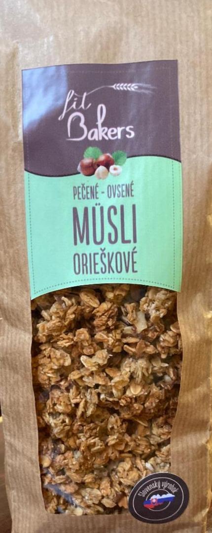 Fotografie - Ovsené müsli orieškové Fit Bakers