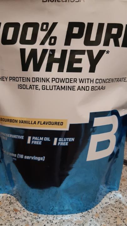 Fotografie - BioTechUSA 100% pure whey Bourbon Vanilla