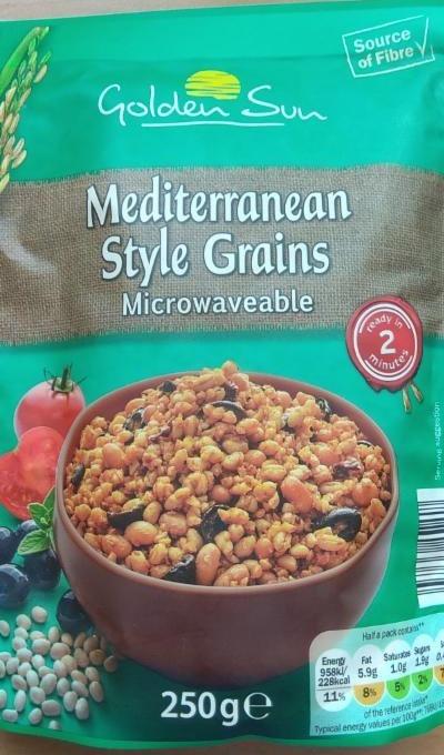 Fotografie - Mediterranean Style Grains Golden Sun