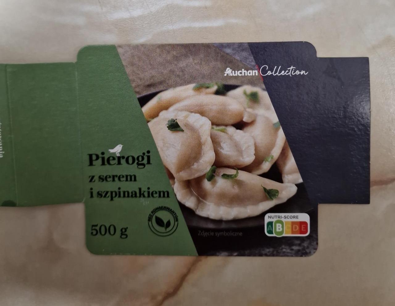 Fotografie - Pierogi z serem i szpinakiem Auchan