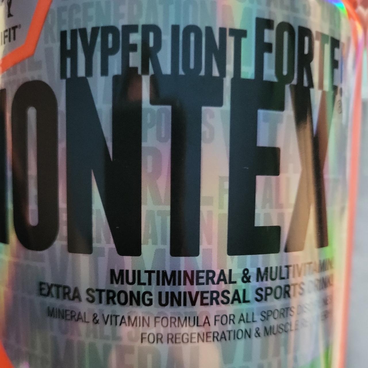 Fotografie - Iontex Hyper Iont Forte Raspberry Extrifit