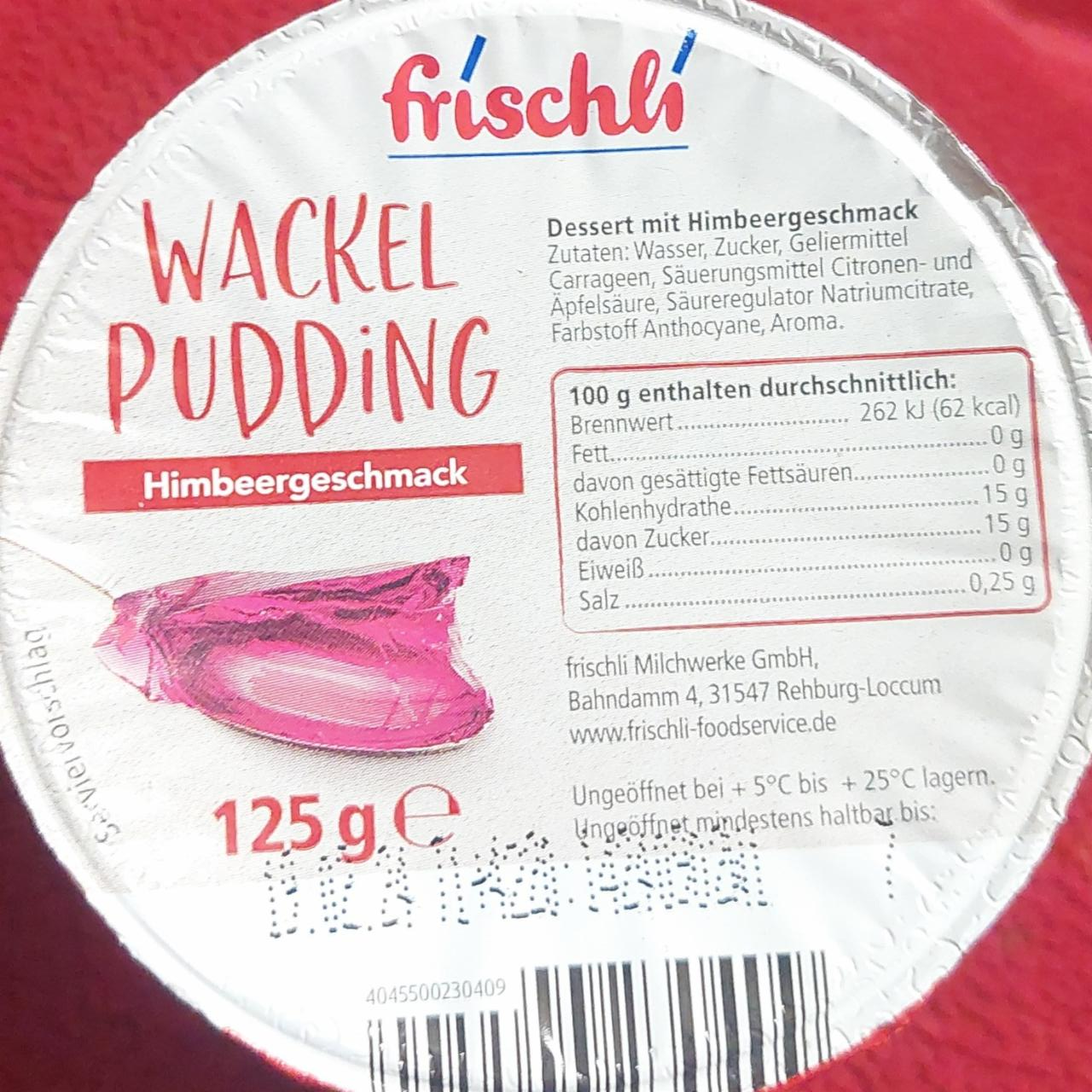 Fotografie - Wackel Pudding Himbeergeschmack Frischli