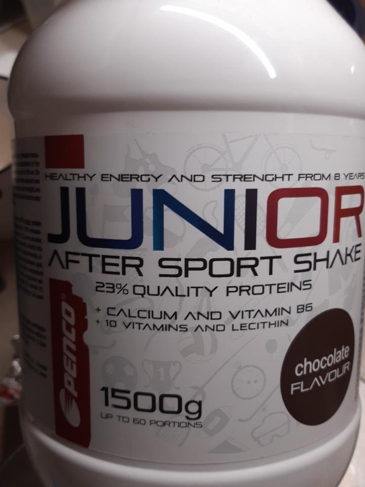 Fotografie - junior after sport drink chocolate flavour