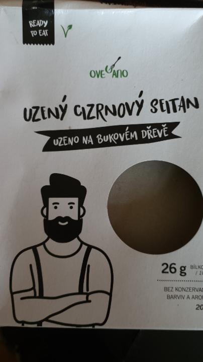 Fotografie - Uzený cizrnový seitan - uzeno na bukovém dřevě