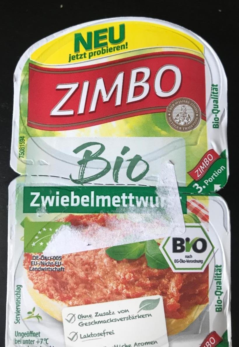 Fotografie - Bio Zwiebelmettwurst Zimbo