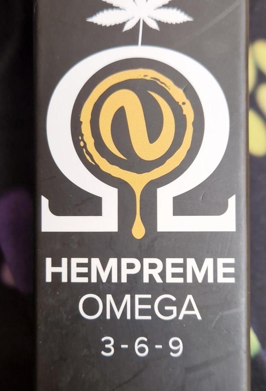 Fotografie - Hempreme Omega 3-6-9 Nupreme