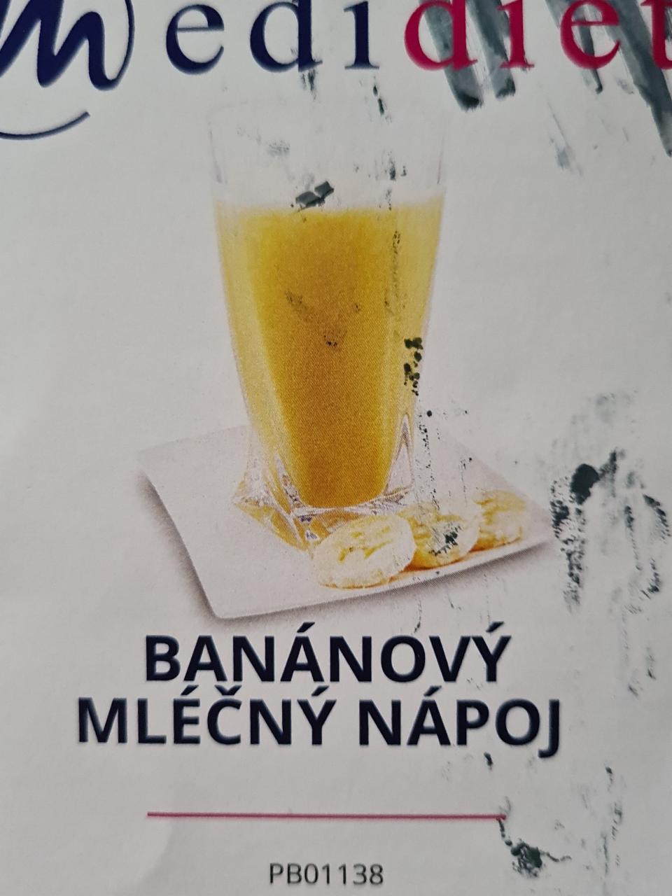 Fotografie - banánový mléčný koktejl Medidiet