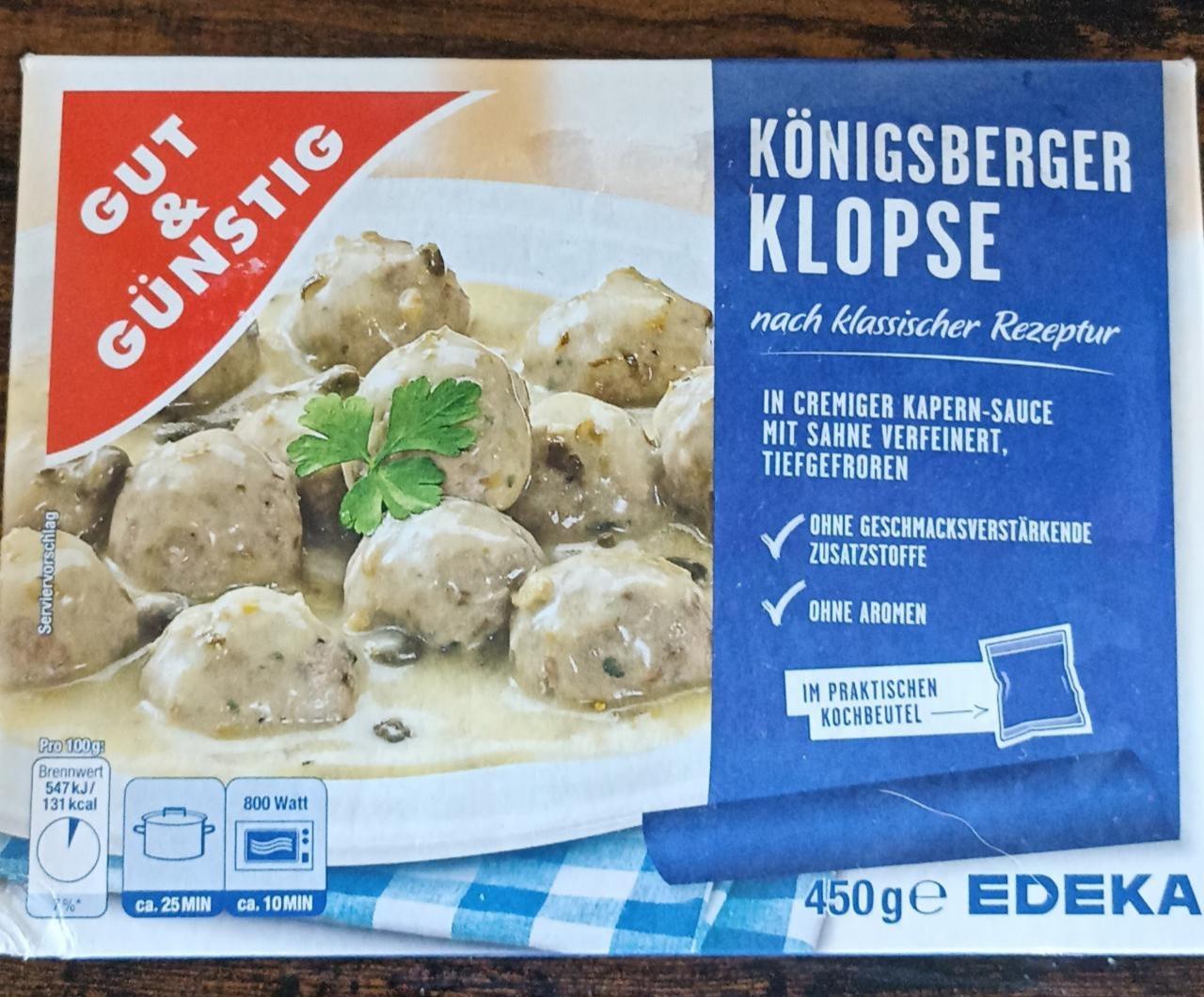 Fotografie - Königsberger Klopse Gut&Günstig